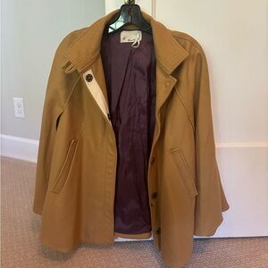 Trovata Women's Wool Blend Cape Coat Poncho